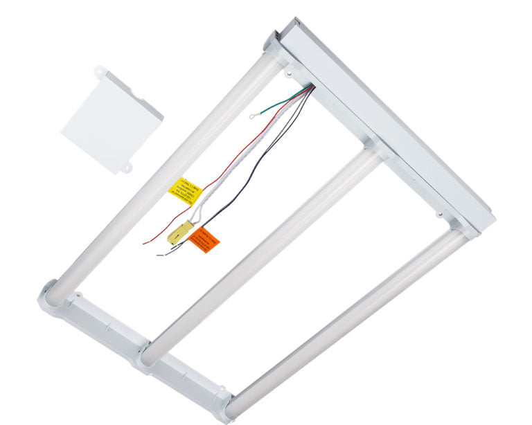 Literonics RFM3T240A, 2x2 3-Tube LED Magnetic Retrofit, 30W, 4000K, 4700 lumens, 82 CRI, Dimmable