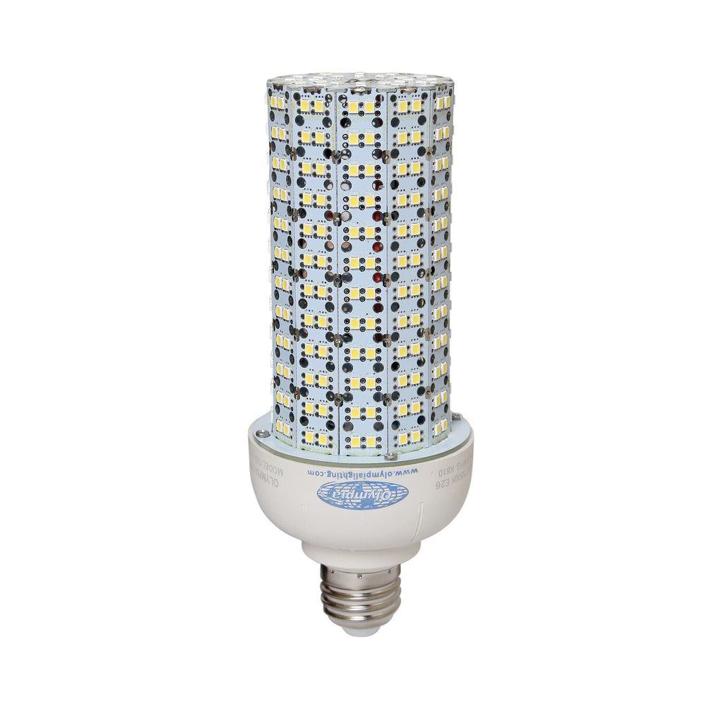 Olympia CCL-25W12-55K-E26 26 watt LED Self-Ballasted Compact Cluster Lamp, 2-3/4in. x 7-1/8in. tall, Medium (E26) base, 5500K, 3660 lumens, 50,000hr life,120-277 volt, Non-dimmable
