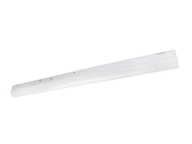 MaxLite 105626 LS2-4U23WCSCR 23W/34W/47W Wattage Selectable LED 4' Linear Strip Light Fixture, 3500K/4000K/5000K Color Selectable, 2990/4420/6110 Lumens, 100,000hr life, 120-277 Volt, 0-10V Dimming