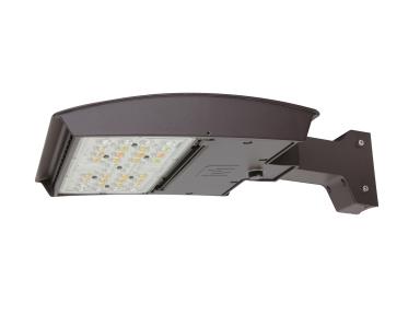 MaxLite 106201 M100U3M-CSBWCR 100 watt LED Area Light Fixture, 3000K/4000K/5000K Color Selectable, 19984 lumens, 175000hr life, 120-277 Volt, 0-10V Dimming, Bronze Finish