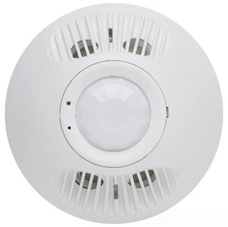 Hubbell OMNIDT2000-U Omni Low Voltage Ultrasonic and PIR Ceiling Sensor, Rated for 2000 sq ft, BAA Compliant, 24v DC rated, 5 year warranty