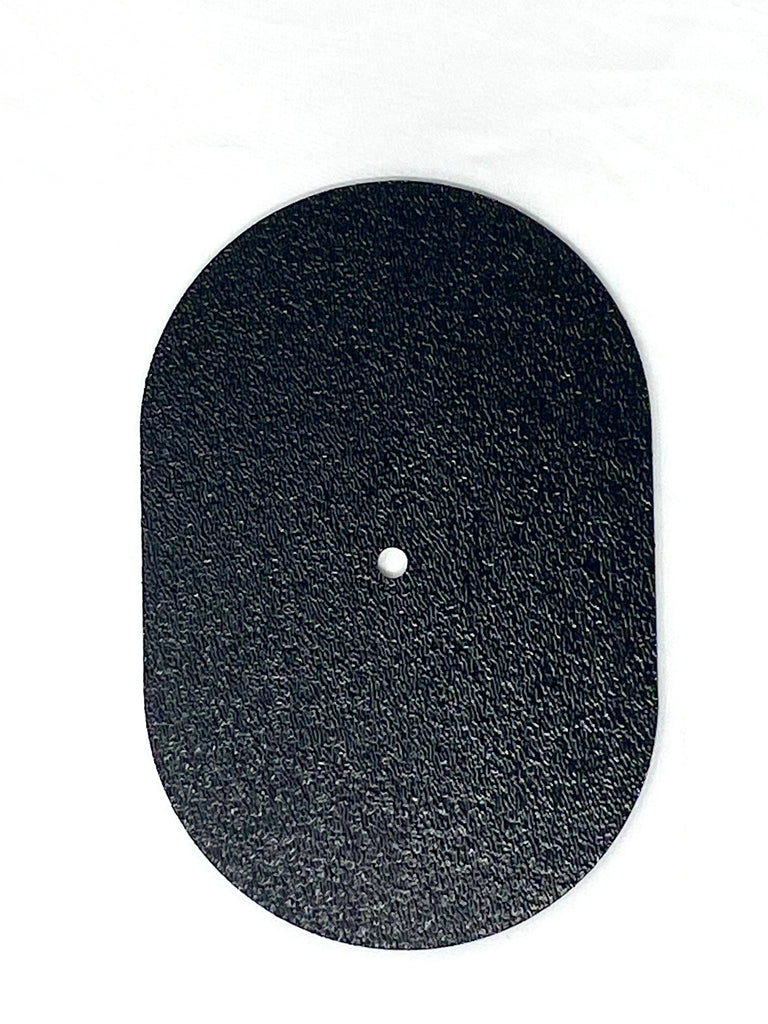 ABS-4X6OVHHCBK  4in. x 6in. Oval ABS Hand Hole Cover  Black. Bracket & Screw sold separately