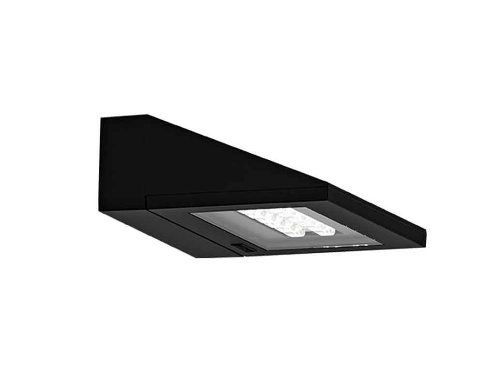 Ligman UVK-30001-21W-T4-W40-01-120/277V-DIM 21 watt LED Wall Mount Light Fixture, 4000K, 2446 lumens, 50,000hr life, 120-277 Volt, Dimming, Black Finish