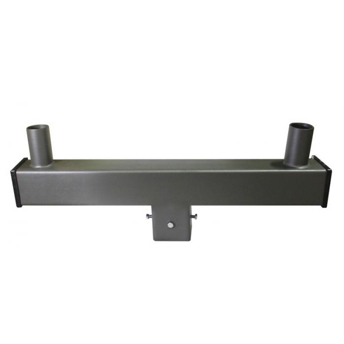 Westgate PSS5SVTZ  2-3/8" Vertical Tenon for 5" Square Pole, Double Arm, Bronze Finish