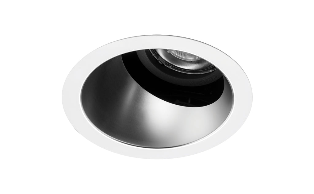 Amerlux E4.75R-NC-A17.T.30.120.LE/TE 30 watt LED 4.75" Downlight Housing, New Construction, 120 Volt, Dimming