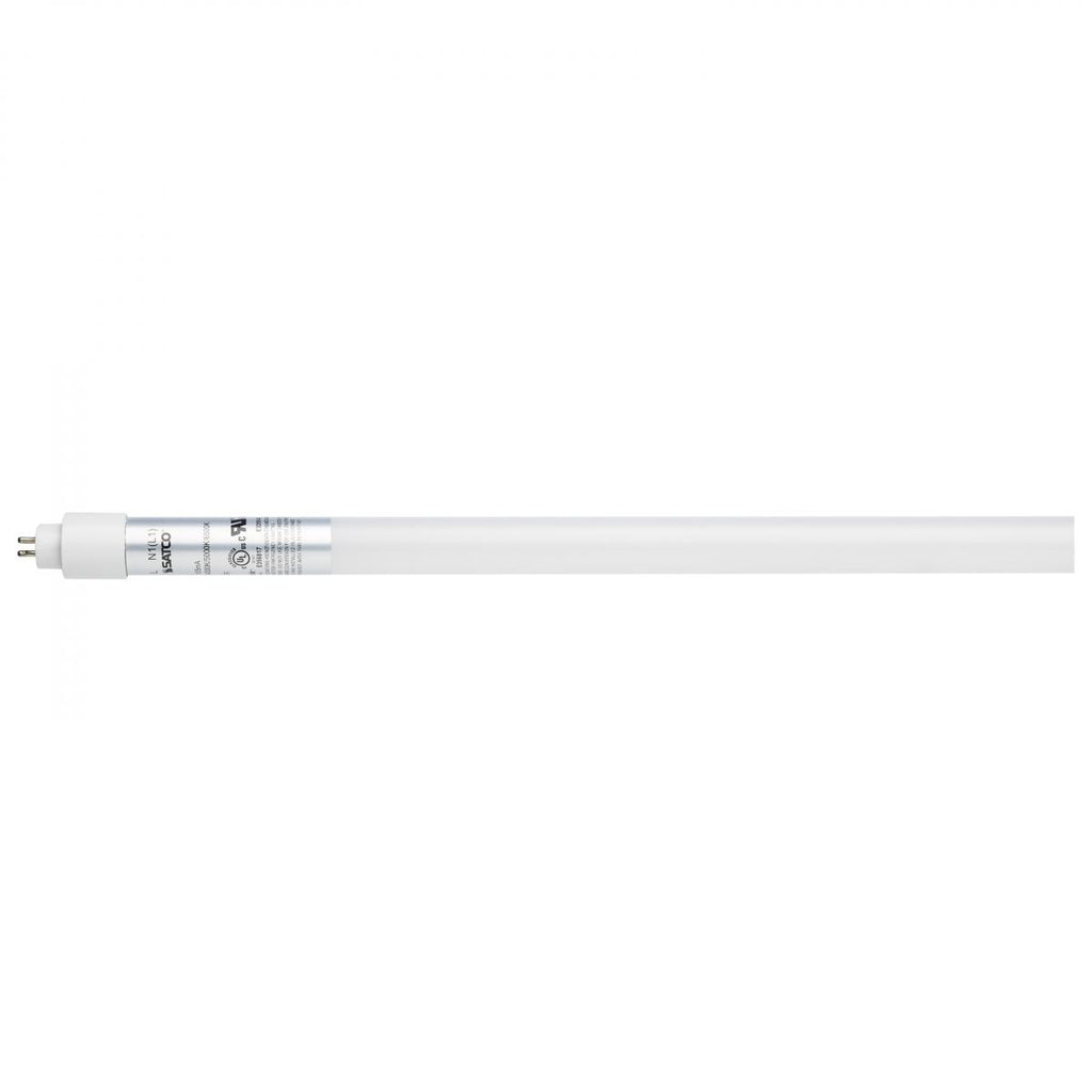 Satco S11654 16T5/LED/36-CCT/BP/HO/SE-DE - 16 Watt 3 Foot T5 LED; CCT Selectable; G5 Base; Type B; Ballast Bypass; Single or Double Ended Wiring; White Finish; 120-277 Volt