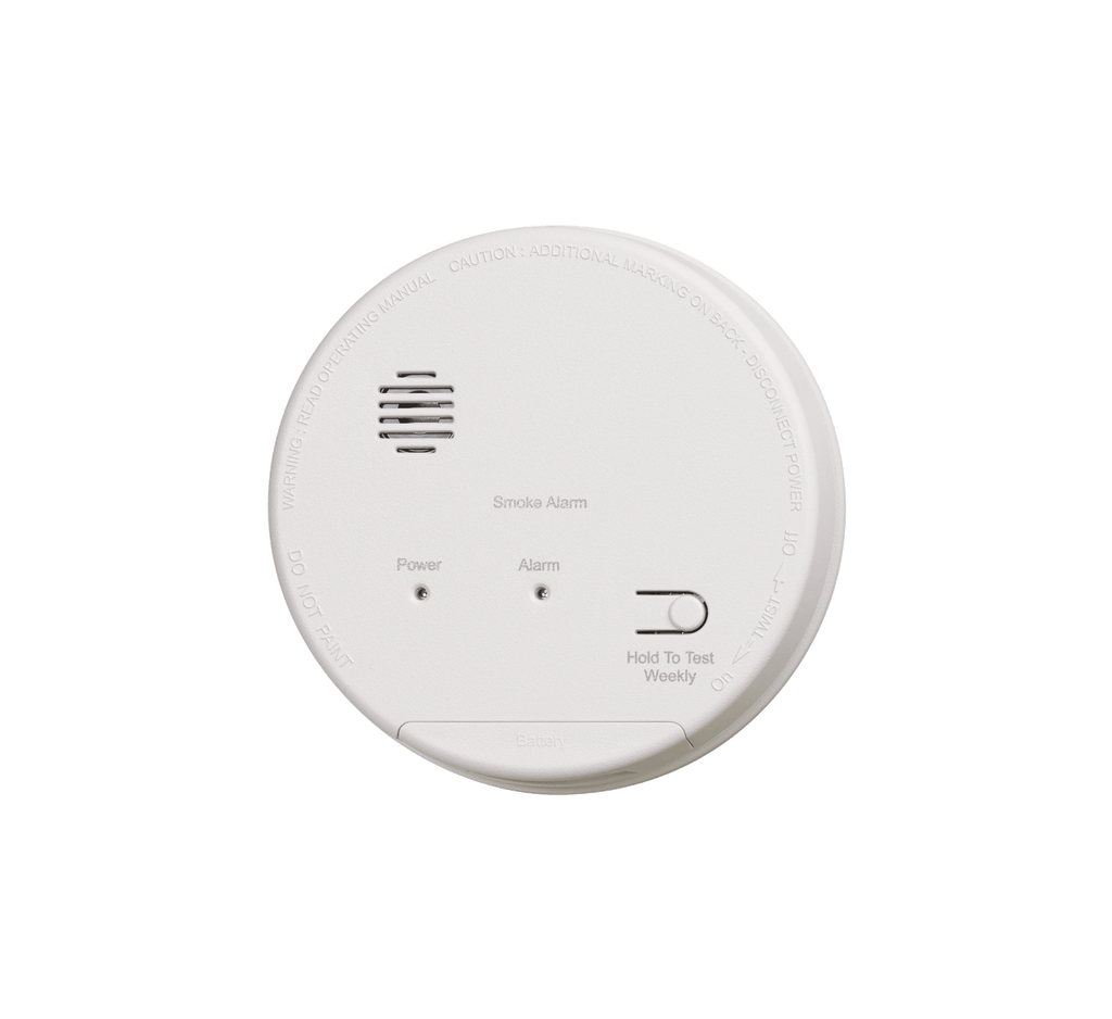 Gentex S1209F AC Smoke Alarm w/ Battery Backup, 120V Input, 9V Backup Battery, Dualink Relay *Discontinued*