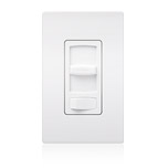 Lutron CTELV-303-P-WH Skylar Contour 300 W Dimmer for Electronic Low Voltage Lighting, 120V White Finish,