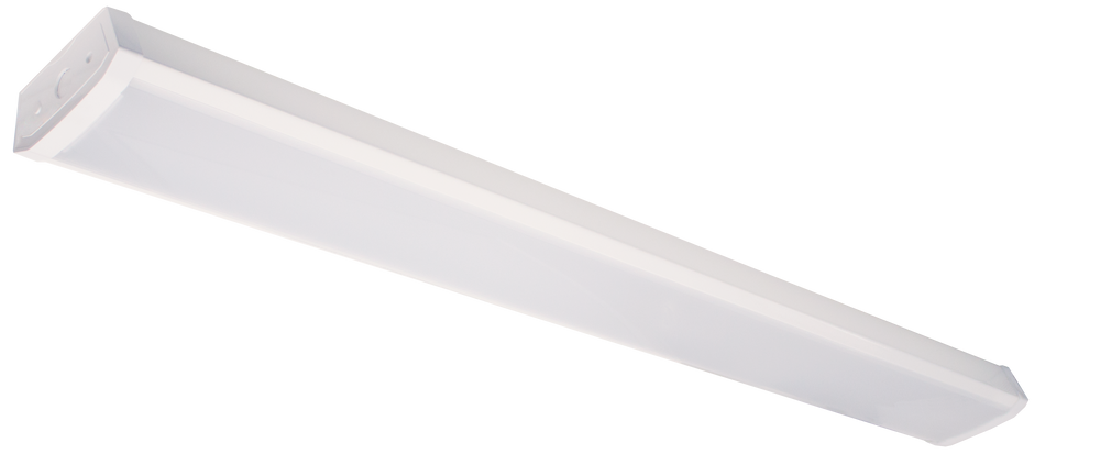 Westgate WAE-4FT-MCT-DD, 40W, 3200 lumens, 120-277V, 3000K/4000K/5000K, 82 CRI, Dimmable. White Finish