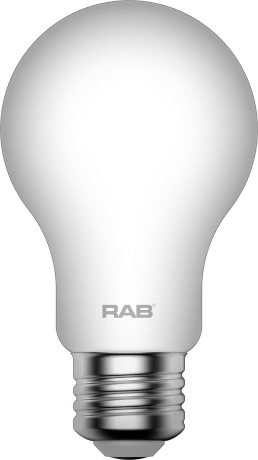 Rab A19-9-E26-927-F-F E26 CRI90 2700K Dim Frosted Filament A19 9W 60EQ 810lm Lamp