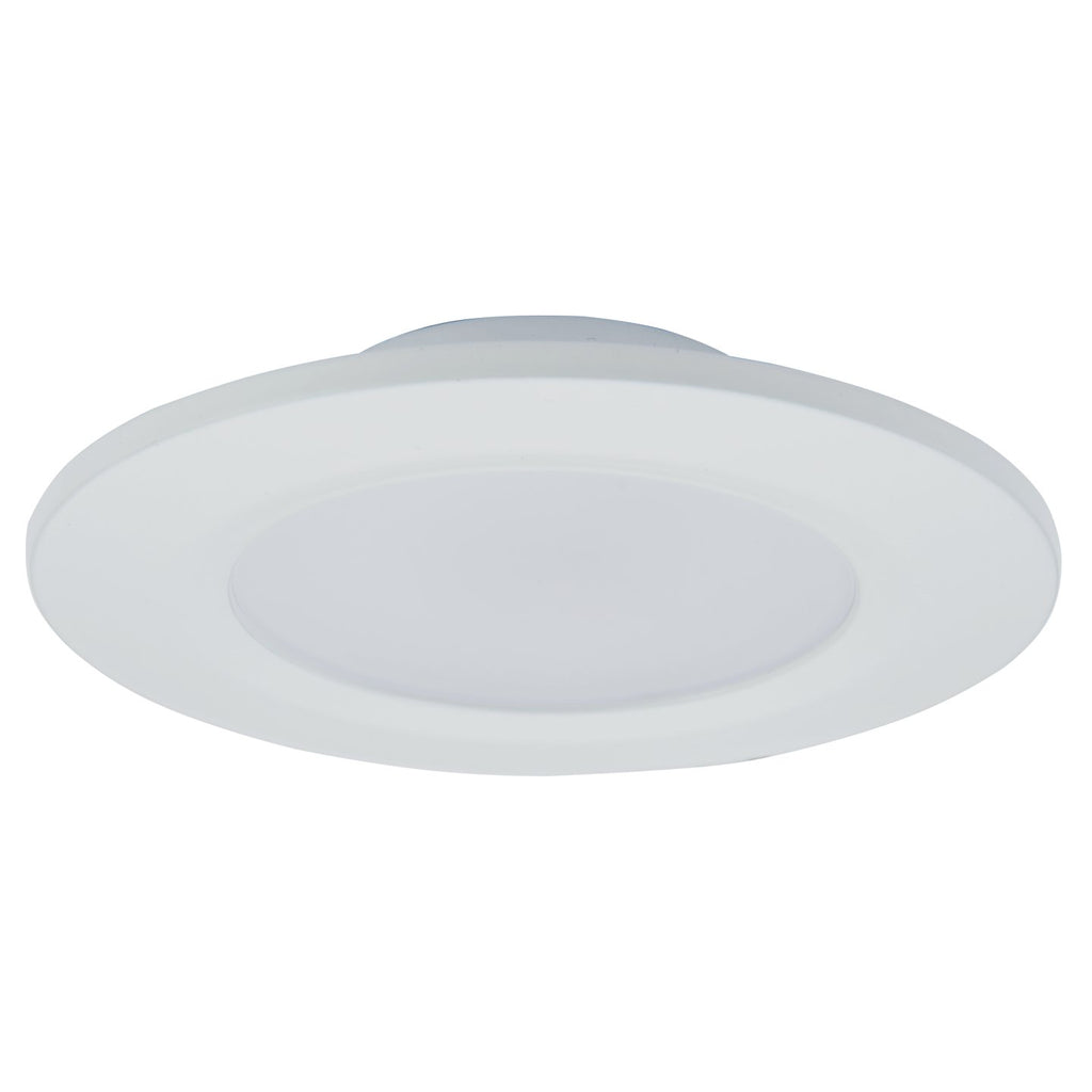 Abra Lighting 30039FM - WH 12w LED 4.5" Slim Disk Wet Location Flushmount Fixture - Lighting Supply Guy