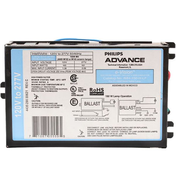 Advance IMH150HLF Ballast - Lighting Supply Guy