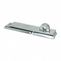 American Lock A825 1 - 5/8" Long x 7 - 1/4" Wide, Straight Hasp - Lighting Supply Guy