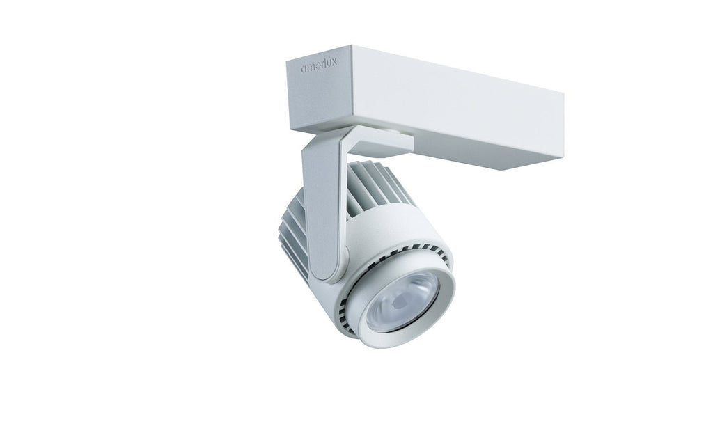 Amerlux Lighting HORNET - HP - H.20.WT.TS1.120.NF.309.LE/TE.SNAH 20w LED Horizontal Hornet HP Track Head - Lighting Supply Guy