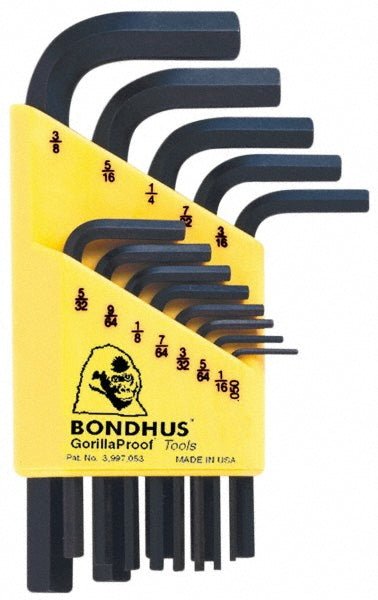 Bondhus 12237 13 Piece L - Key Hex Key Set - Lighting Supply Guy