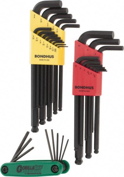 Bondhus 14132 30 Piece Hex Key Set - Lighting Supply Guy