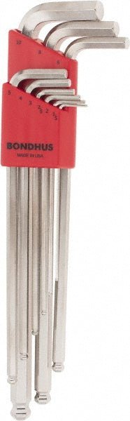 Bondhus 17099 9 Piece L - Key Ball End Hex Key Set - Lighting Supply Guy