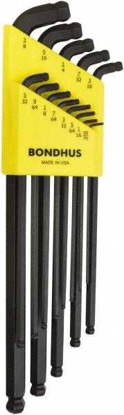 Bondhus 67037 13 Piece L - Key Ball End Hex Key Set - Lighting Supply Guy