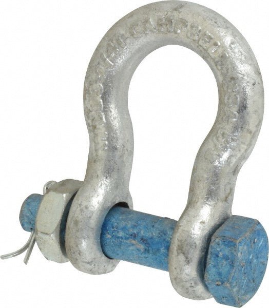 Campbell 5391035 Anchor Shackle: Bolt Pin - Lighting Supply Guy