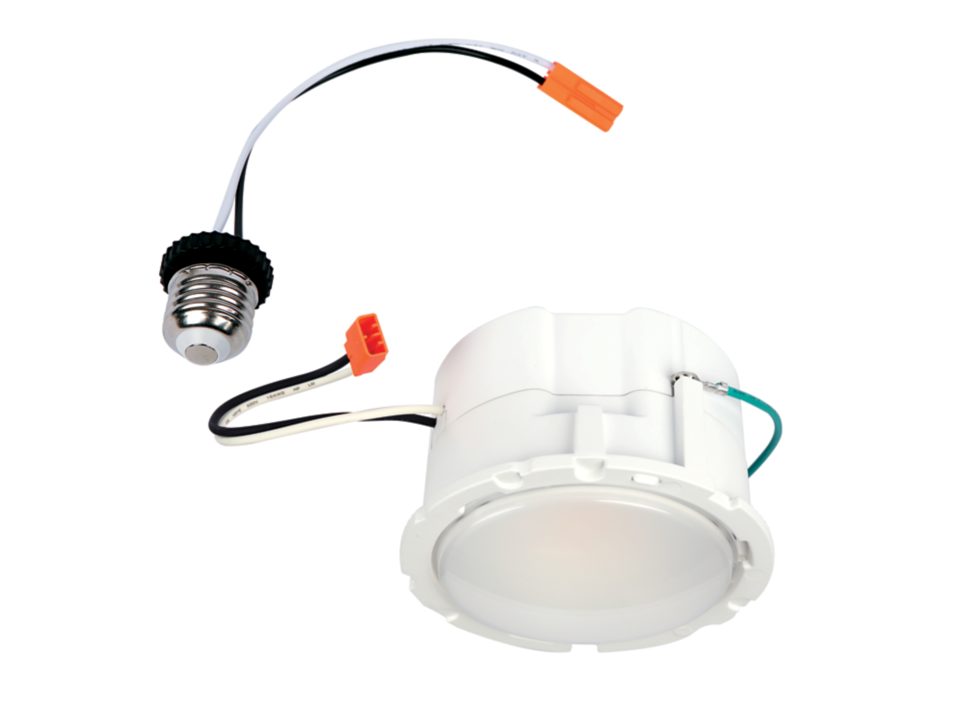 Halo ML5615LSVWFL9FS1E 17w 5/6" LED Retrofit Module Kit Only, 5 CCT Selectable 27/30/35/40/50, Lumen Selectable 650/900/1100 lumens, Wide Flood Optic Included, 50,000hr life, 120 volt, LE/TE 5% Dimmable, Requires LED Housing and LED Trim Kit