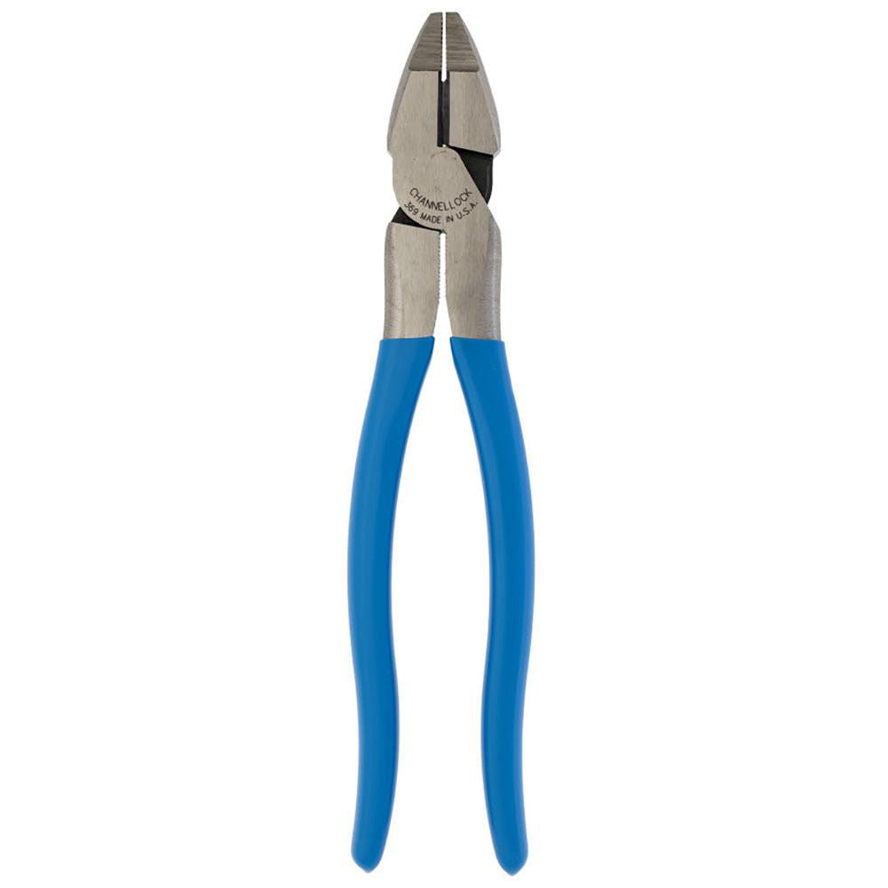 Channellock 369 BULK 9" OAL, 1 - 17/32" Jaw Length x 1 - 5/16" Jaw Width, Linesman's Pliers - Lighting Supply Guy