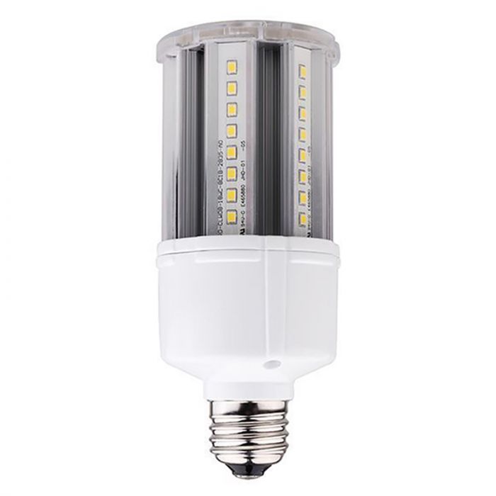 Westgate CL-EHL-12-27W-MCTP-E26 12-27 watt adjustable CCT 3000K/4000K/5000K, LED Corn Cob, (E26) medium base, 120-277V, 150 lumen per watt.