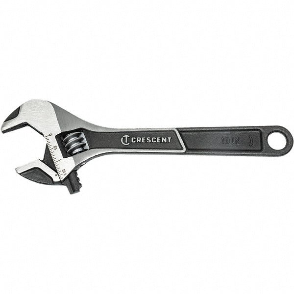 Crescent ATWJ210VS Adjustable Wrench: 10" OAL - Lighting Supply Guy