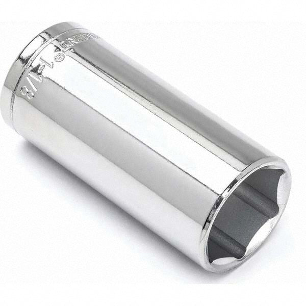Crescent CDDS66N Deep Hand Socket: 1 - 1/8" Socket, 6 - Point - Lighting Supply Guy