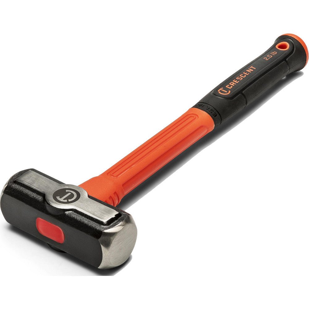 Crescent CHFENG40 Trade Hammers; Head Weight (Lb): 5 ; Head Weight (Oz): 64 ; Head Material: Steel ; Face Diameter: 2.3 ; Non - Sparking: Yes ; Handle Color: Black - Lighting Supply Guy