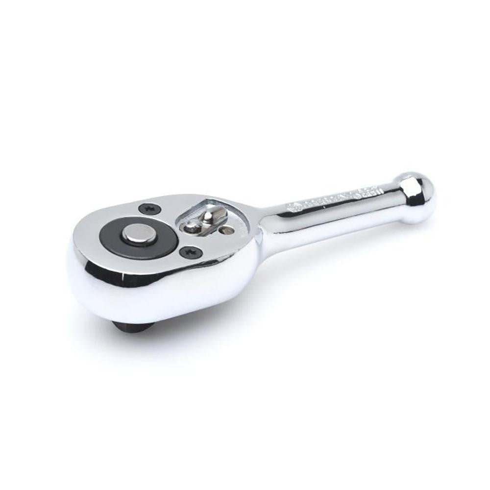 Crescent CRW11 Stubby Ratchet: 3/8" Drive, Pear Head - Lighting Supply Guy