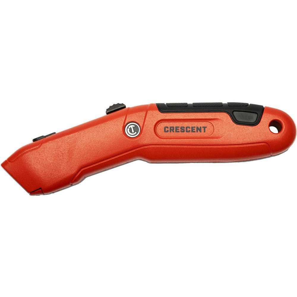 Crescent CTKAR Utility Knives, Snap Blades & Box Cutters; Blade Type: Utility ; Handle Material: Aluminum ; Blade Material: Steel ; Blade Length (Decimal Inch): 1.0000 ; Handle Length (Decimal Inch): 7 - 1/2 ; Blade Edge Type: Pointed - Lighting Supply Guy