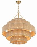 Crystorama SHY - 10909 - SG Shyla 20 - Light Chandelier in Soft Gold Finish - Lighting Supply Guy