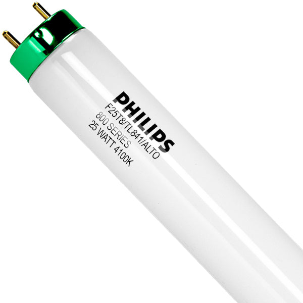 Philips 281915 F25T8/TL841/ALTO 25 watt T8 Linear Fluorescent Lamp, 36" length, Medium Bi-Pin (G13) base, 4100K, 2150 lumens, 36,000hr life