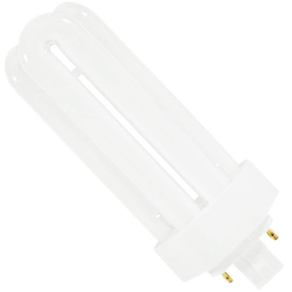 Plusrite 4039 PL26W/3U/4P/827 26 watt Triple-Tube Compact Fluorescent Lamp, 4-Pin (GX24q-3) base, 2700K, 1800 lumens, 10,000hr life, MOL 5.28"