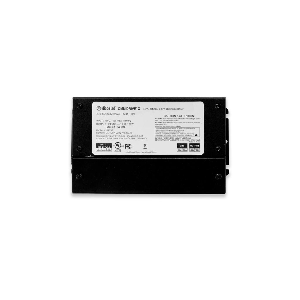 DiodeLED DI - ODX - 24V30W - J 30 watt Constant Voltage LED Driver - Lighting Supply Guy