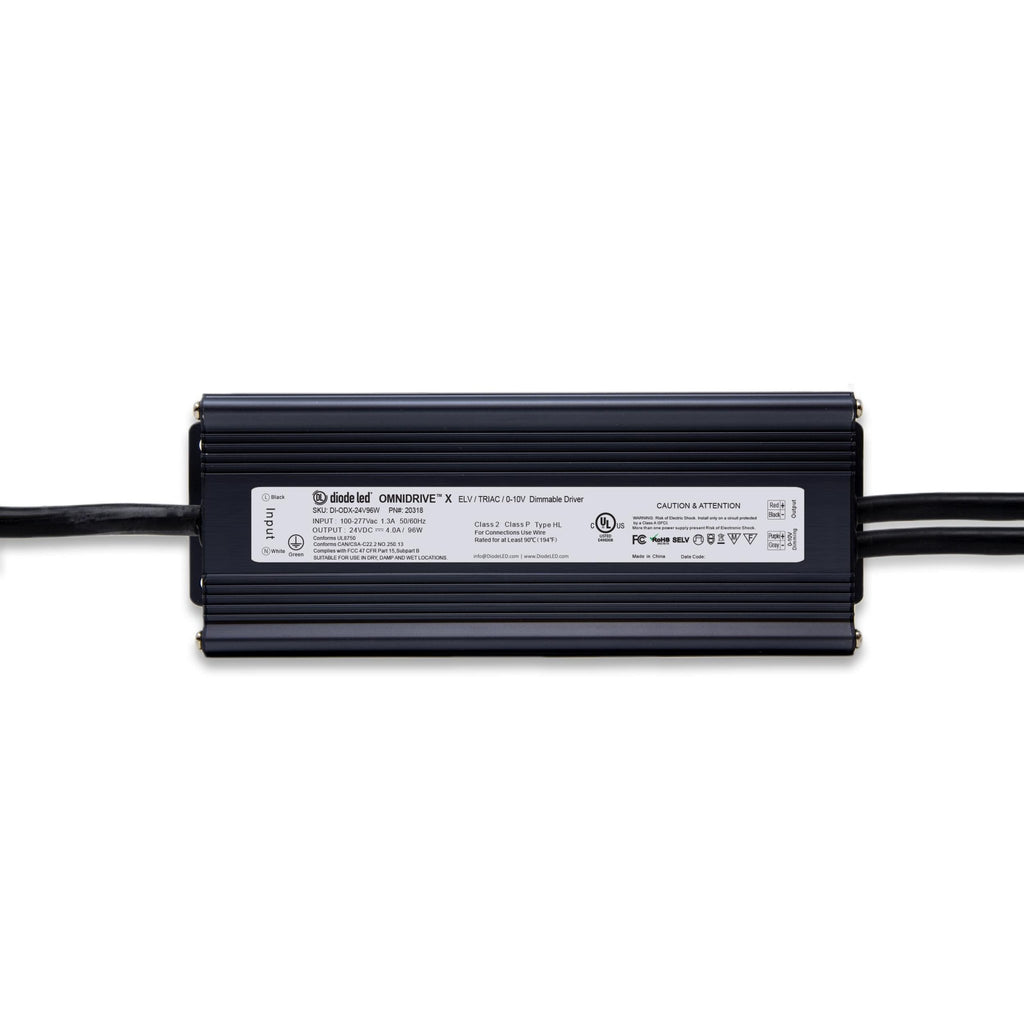 DiodeLED DI - ODX - 24V96W - J 96 watt Constant Voltage LED Driver - Lighting Supply Guy