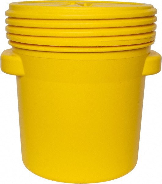 Eagle 1650 20 Gallon Closure Capacity, Screw On Closure, Yellow Lab Pack - Lighting Supply Guy