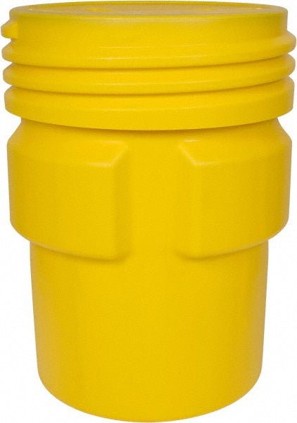 Eagle 1690 95 Gallon Closure Capacity, Screw On Closure, Yellow Overpack - Lighting Supply Guy