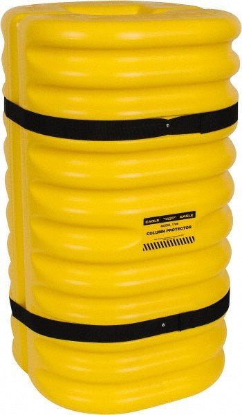 Eagle 1708 Column Protector: Polyethylene, 24" Wide, 24" Long, 42" High - Lighting Supply Guy