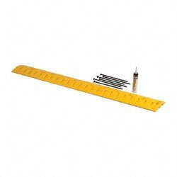 Eagle 1792 72" Long x 10" Wide x 2" High, Speed Bump with Cable Protector - Lighting Supply Guy