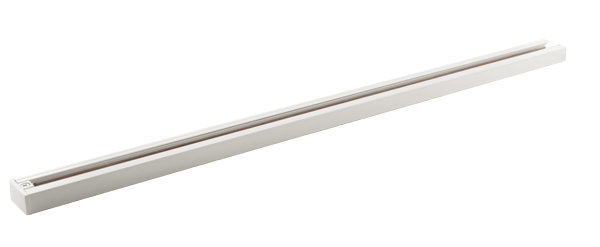 Elco EP008W 8' 1 - Circuit Track , White Finish - Lighting Supply Guy