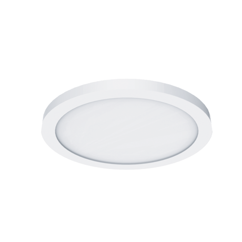 Elite RL591 - 600L - DIMTR - 120 - 30K/40K/50K - 90 - WH 5" Round LED Slim Surface Mount - Lighting Supply Guy