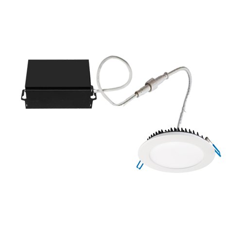 Elite RL675 - 1100L - DIMTR - 120 - 27K/30K/35K/40K/50K - 90 - WH Downlight - Lighting Supply Guy