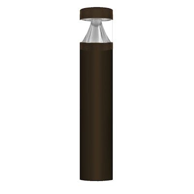 Envision BLD - 3P22 - RD - UNV - BZ - 44 44" Bollard Shaft Only - Lighting Supply Guy