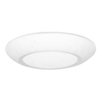 Envision LED - CDSK - 6 - 15W - 5CCT - WH Cusp - Line Disk Flush Mount - Lighting Supply Guy