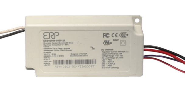 ERPESS030 - 1050 - 21 22WattConstant Current Tri - mode Dimming LED Driver - Lighting Supply Guy