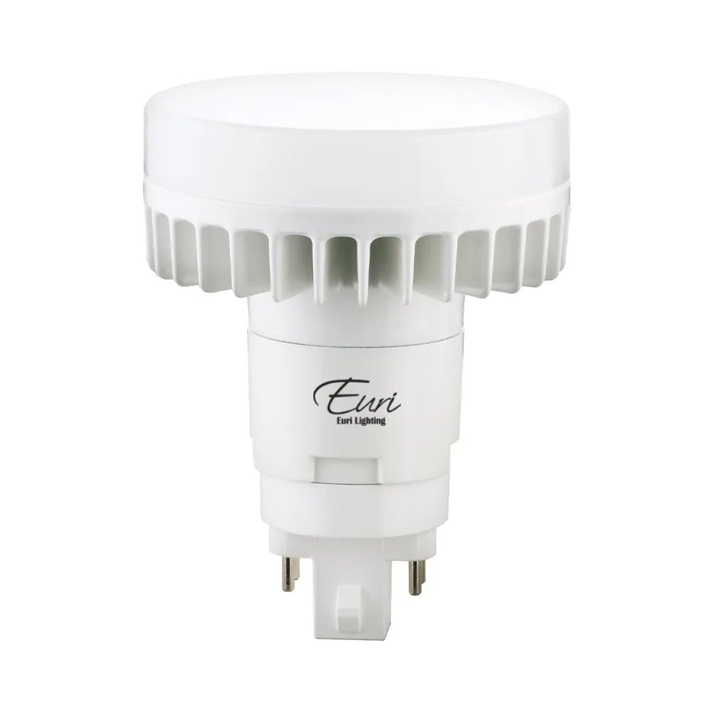 Euri EPL - 2150Hv Commercial LED 26 - Watt Equivalent Vertical PL Lamp G24Q 4 - Pin Hybrid Type A+B, 12 Watt, 5000K - Lighting Supply Guy