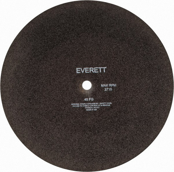 Everett 45FG - 20 DRY Cut - Off Wheel: 20" Dia, 3/16" Thick, 1" Hole, Aluminum Oxide - Lighting Supply Guy
