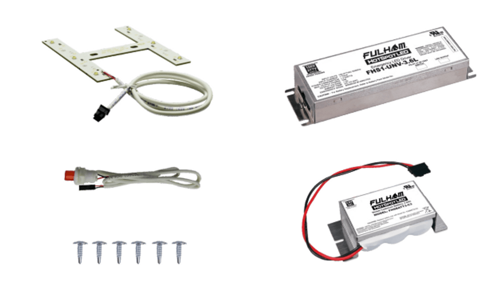 Fulham FHSKITT06SHC LED Emergency Backup Lighting Kit - Lighting Supply Guy