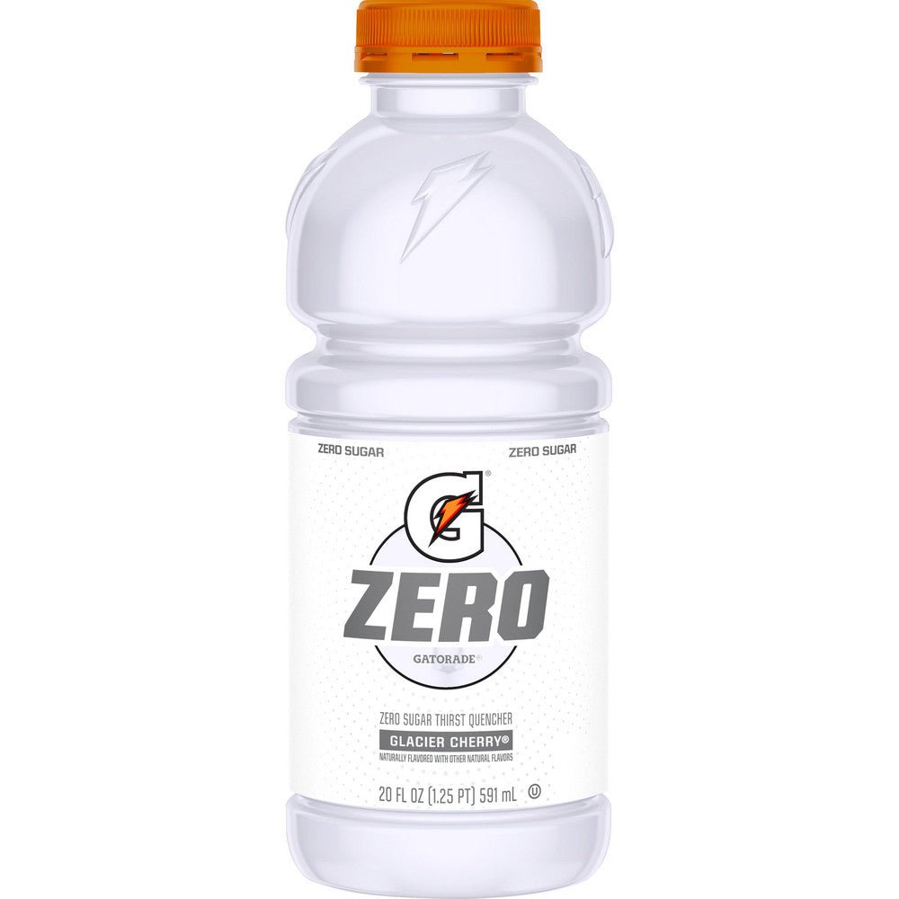 Gatorade 4214 Activity & Sport Drinks; Drink Type: Activity Drink ; Form: Liquid ; Container Yields (oz.): 20.00 ; Flavor: Glacier Cherry ; Drink Content Features: Hydration Electrolytes Single Serve Suger - Free ; Container Type: Bottle - Lighting Supply Guy